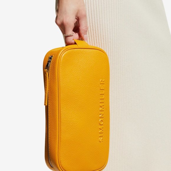 SIMON MILLER Sling Zip Leather Crossbody Bag - Picture 5 of 8